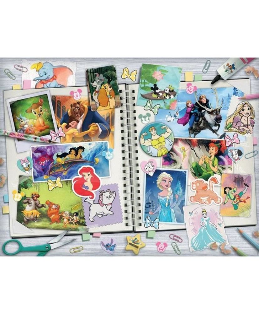 Ravensburger - Disney scrapbook, 2000 - 2000 PIÈCES ET PLUS - RAVENSBURGER