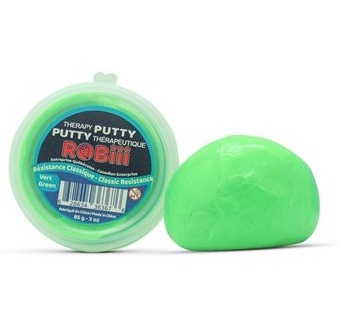 Putty thérapeutique Vert Classique - MOTRICITÉ FINE - ROBIII