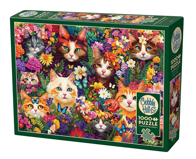 Cobble Hill - Blooming Whiskers, 1000 - 1000 PIÈCES - COBBLE HILL