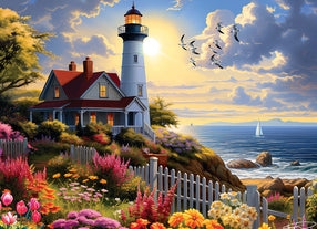 Cobble Hill - To the Lighthouse, 500 - 999 PIECES ET MOINS - COBBLE HILL