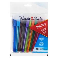STYLO A BILLE INKJOY 10 ASST - INSTRUMENTS D'ECRITURE - PAPERMATE