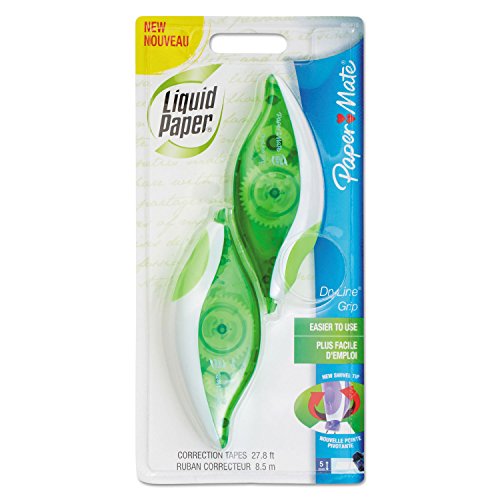 Ruban correcteur dryline pqt. de 2 - INSTRUMENTS D'ECRITURE - PAPERMATE