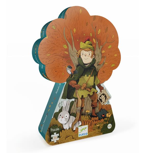Djeco - Robin des Bois, 36 pieces - 36 PIÈCES - DJECO