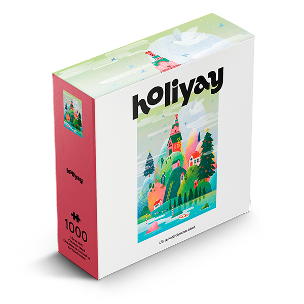 Holiyay - L'ile de Noel, 1000 pieces - 1000 PIÈCES - Holiyay