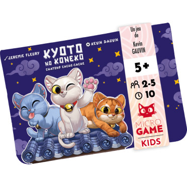 Kyoto No Koneko: Chatons Cache-Cache- FR - JEUX DE SOCIÉTÉ ET FAMILLE - ILO