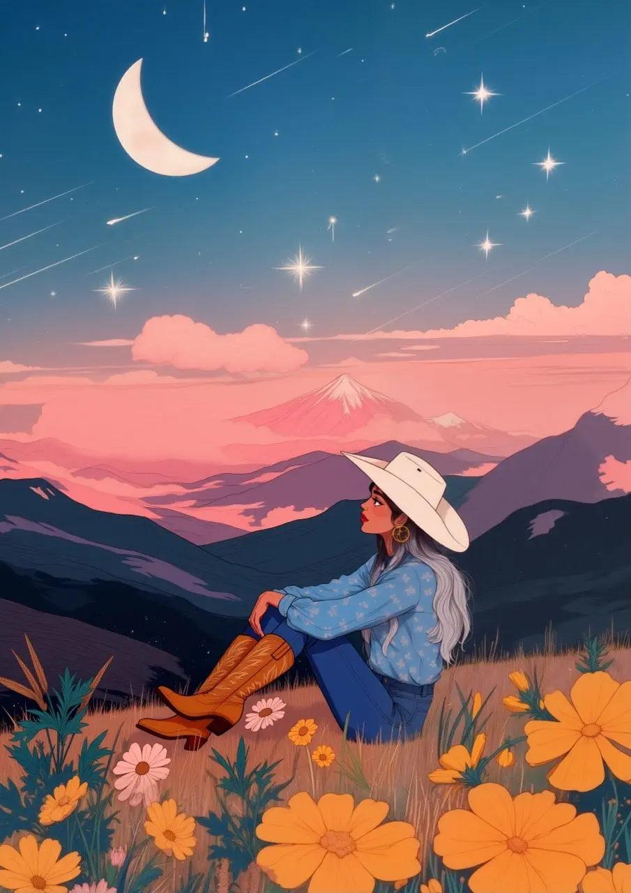 Pico - Cowgirl a la Montagne 1000 pcs - 1000 PIÈCES - PICO