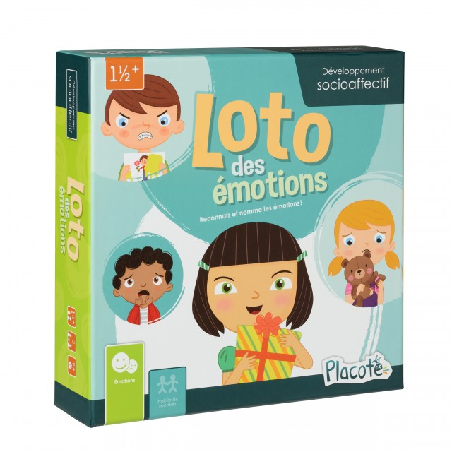 LOTO DES ÉMOTIONS - JEUX ÉDUCATIF - PLACOTE